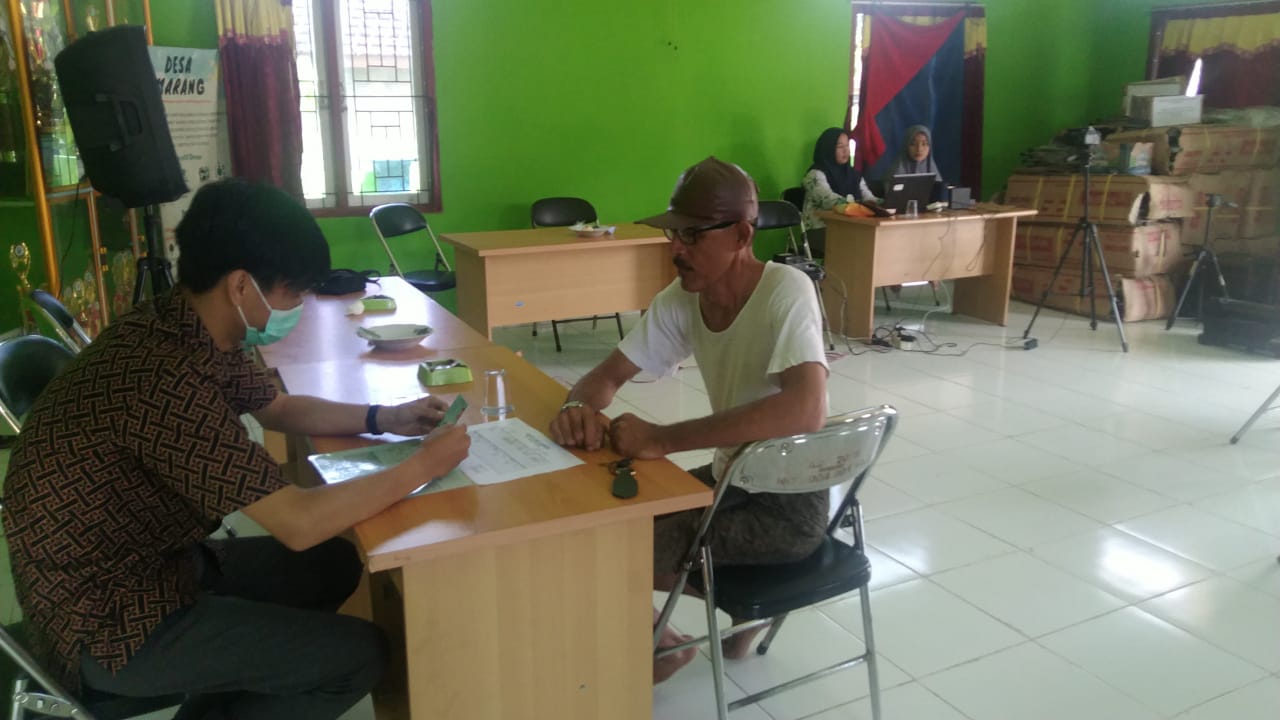 Pelayanan langsung akta pencatatan sipil di Pekon Marang, Kec. Ngambur.jpg